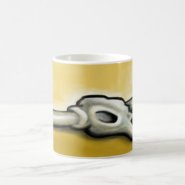 Cow Skull Coffee Mug (Center)