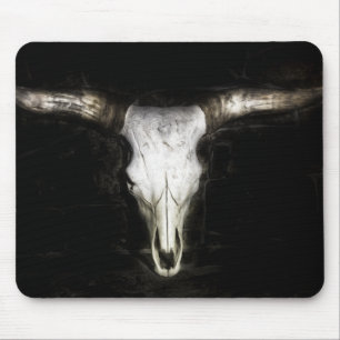 Cow Skull Mouse Mat