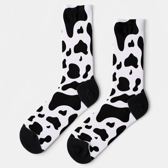Cow Socks (Left)