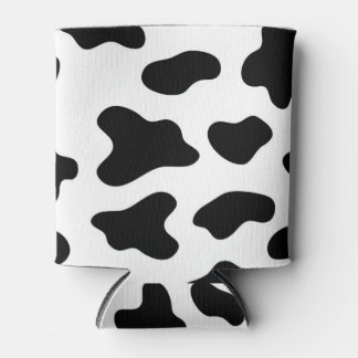 Cow Spot Can Cooler