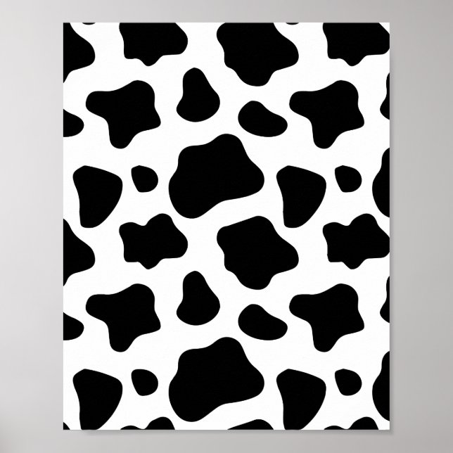 Cow Spots pattern Cows Animal print (Front)