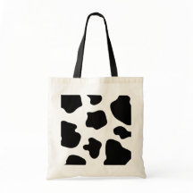 Cow spots pattern tote bag | Farm animal print