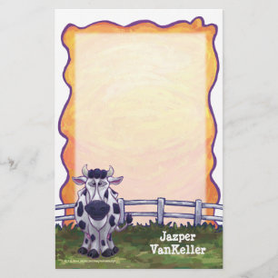 Cow Stationery