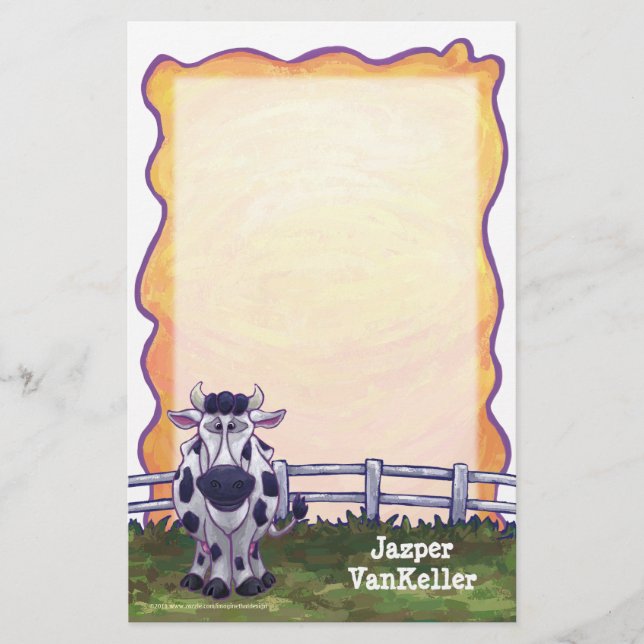 Cow Stationery (Front)