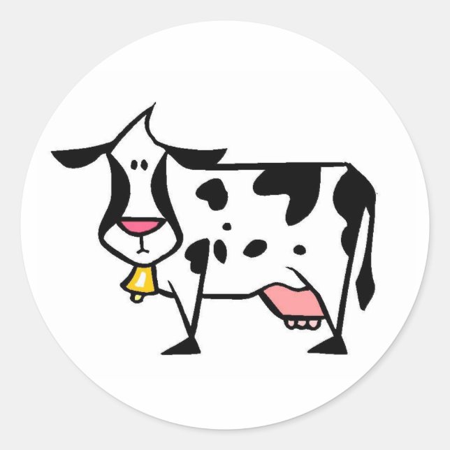 cow sticker (Front)