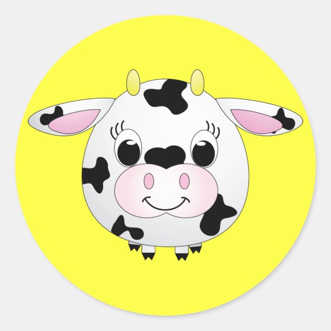 Cow Sticker (Front)