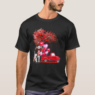 Cow Sunglasses Hearts Tree Pickup Truck Farmer  Co T-Shirt