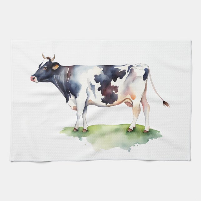 Cow Tea Towel (Horizontal)