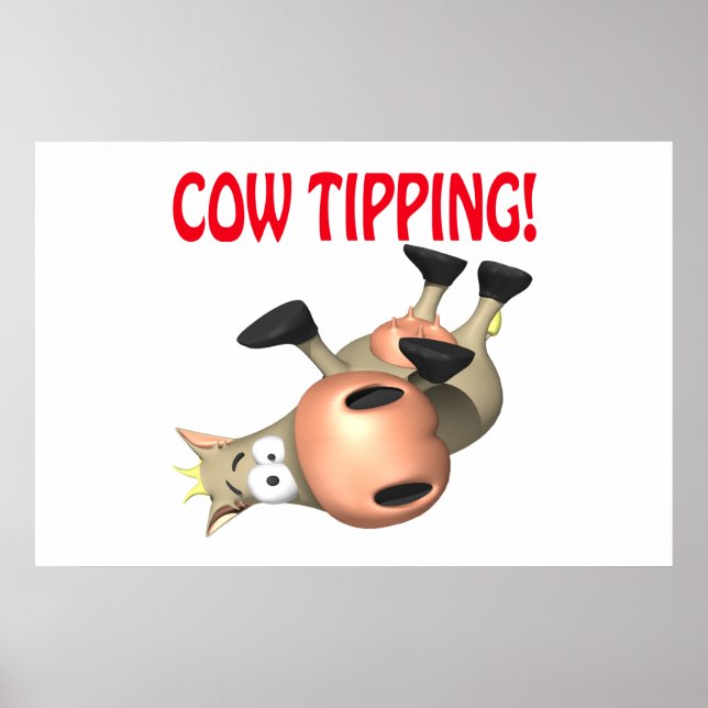 Cow Tipping Poster (Front)