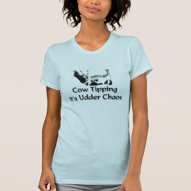 Cow Tipping T-Shirt (Front)