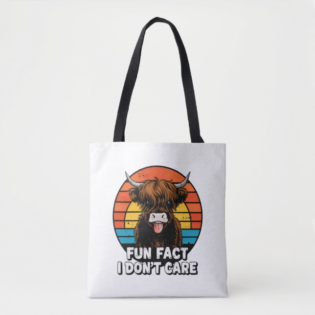 Cow. Tote Bag (Front)