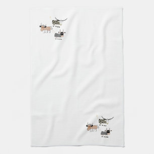Cow Trio Tea Towel