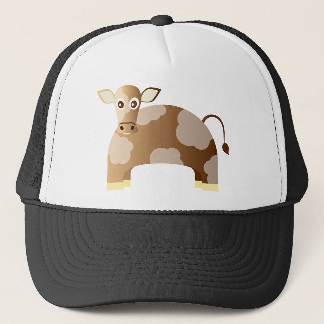 Cow Trucker Hat (Front)