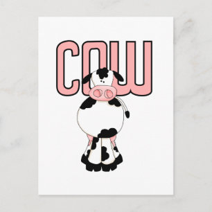 Cow Tshirts and Gifts Postcard