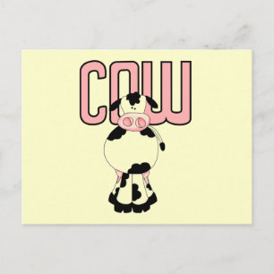 Cow Tshirts and Gifts Postcard