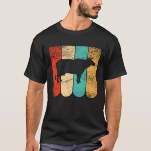 Cow Vintage Farming Animal Beef Farmer Animals Co T-Shirt