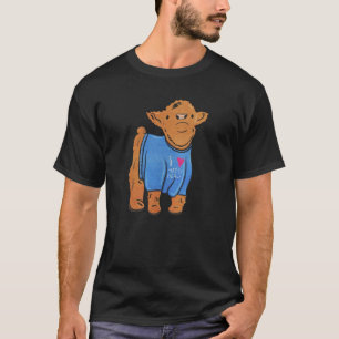 Cow wearing I Love Matty Healy The 1975 BFIAFL T-Shirt