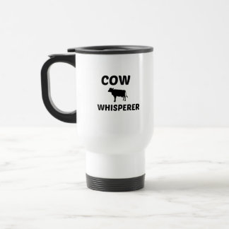 COW WHISPERER TRAVEL MUG