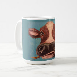 Cow with Colour Coffee Mug