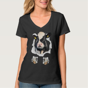 Cow World Farm Animal Mens Womens T-Shirt