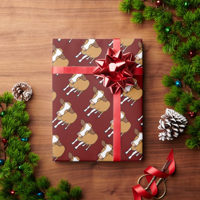 Cow Wrapping Paper (Holiday Gift)
