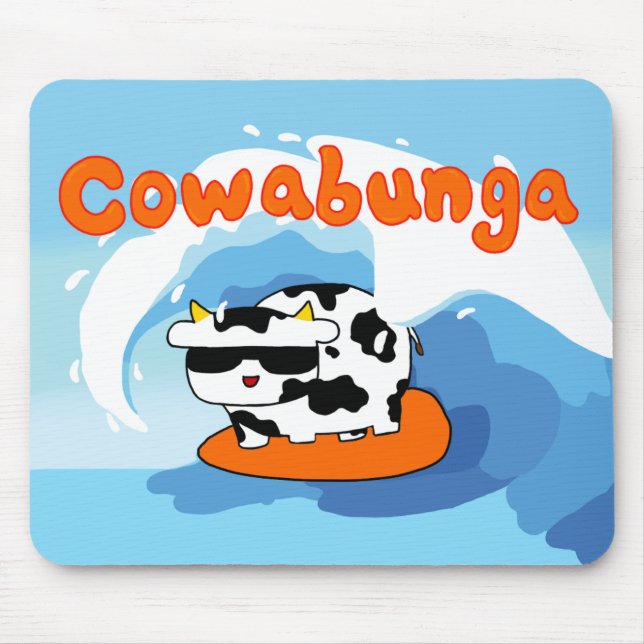 Cowabunga mousemat (Front)