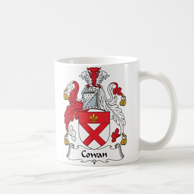 Cowan Family Crest Coffee Mug (Right)