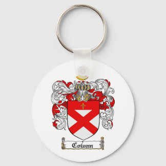 COWAN FAMILY CREST - COWAN COAT OF ARMS KEY RING