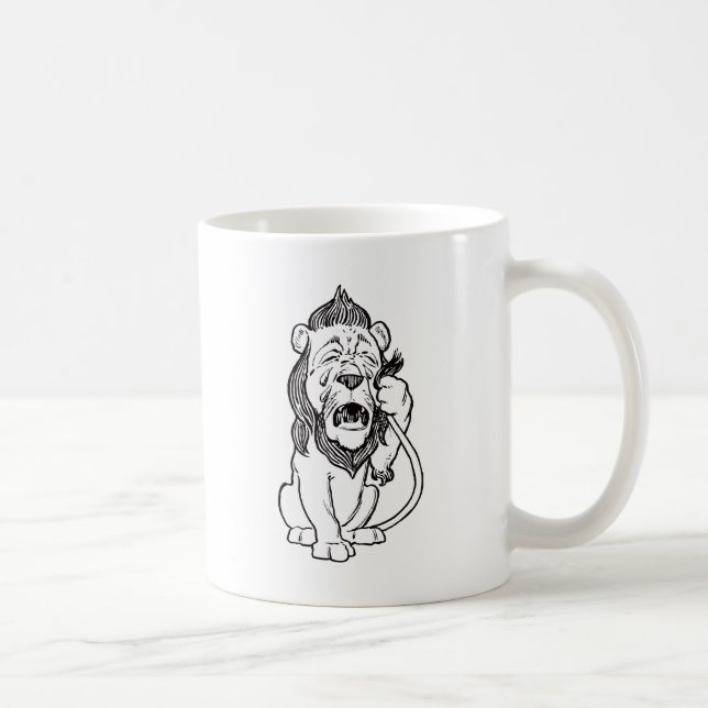 Cowardly Lion Coffee Mug (Right)