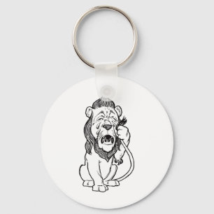 Cowardly Lion Key Ring