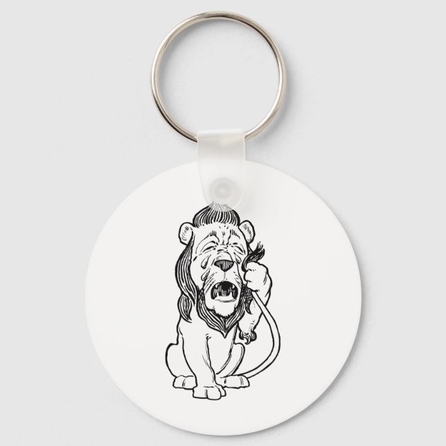 Cowardly Lion Key Ring (Front)