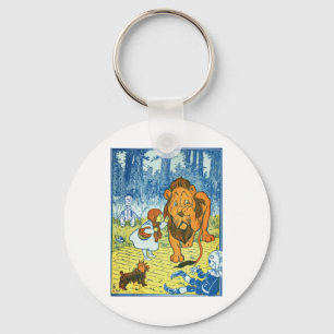 Cowardly Lion Key Ring