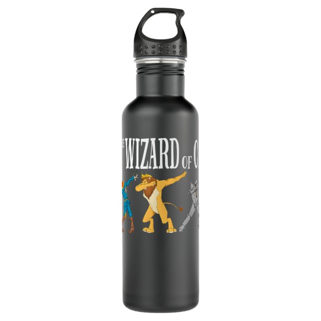 Cowardly Lion Scarecrow Tin Man The Wizard Of Oz 710 Ml Water Bottle (Front)