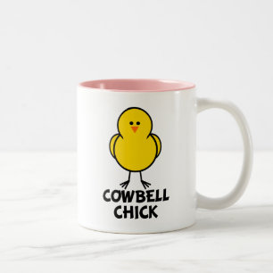 Cowbell Chick Two-Tone Coffee Mug