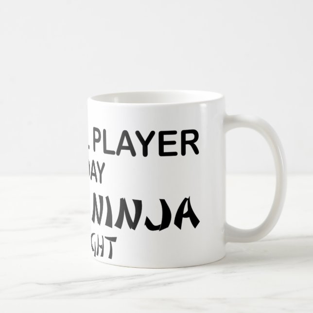 Cowbell Deadly Ninja by Night Coffee Mug (Right)