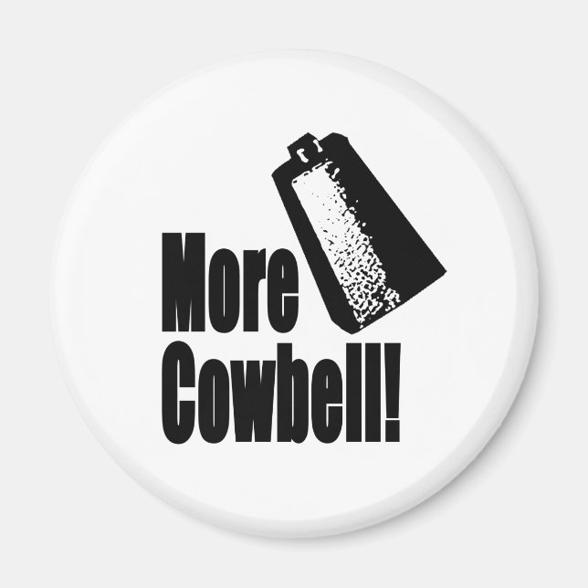 Cowbell Magnet (Front)