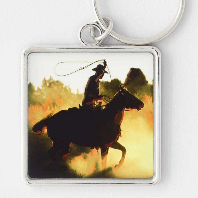 Cowboy 1 Keychain (Front)