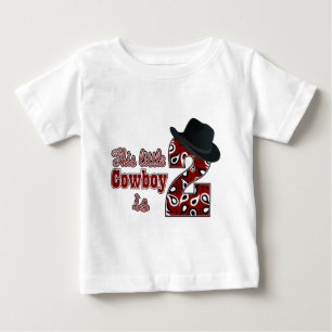 Cowboy 2nd Birthday Baby T-Shirt