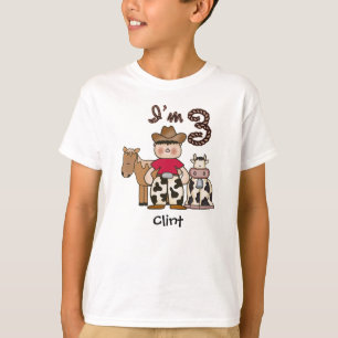 Cowboy 3rd Birthday T-Shirt