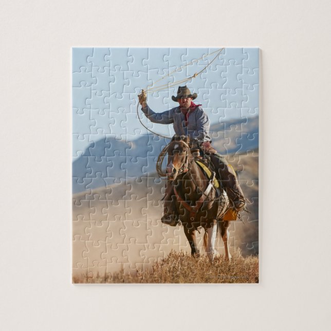 Cowboy 7 jigsaw puzzle (Vertical)