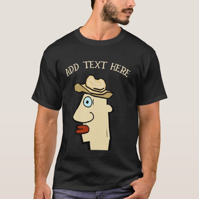 Cowboy, add text T-Shirt (Front)