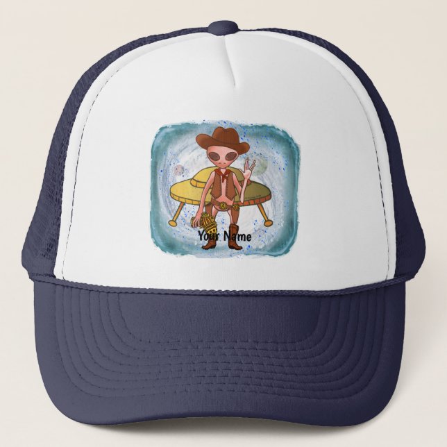 Cowboy alien  hat (Front)