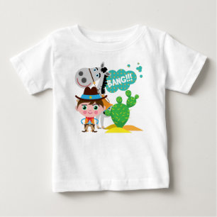 Cowboy and Horse Baby T-Shirt