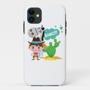 Cowboy and Horse iPhone 11 Case