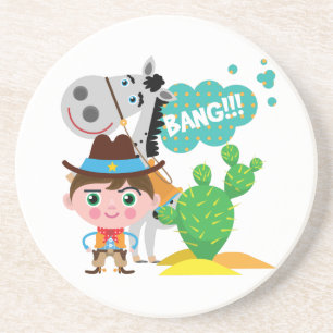 Cowboy and Horse Coaster