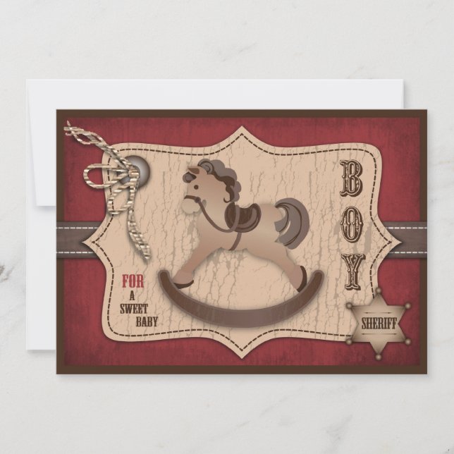 Cowboy Baby Card 3 (Front)