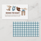 Cowboy Baby Shower Books for Baby Enclosure
