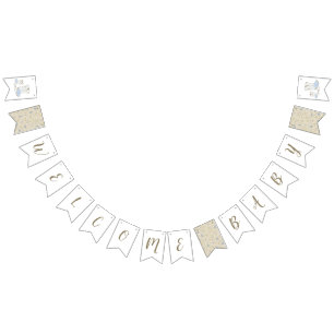 Cowboy Baby Shower Country Western Blue Boy Bunting