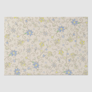 Cowboy Baby Shower Country Western Blue Boy Tissue Paper