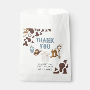 Cowboy Baby Shower Favour Bags